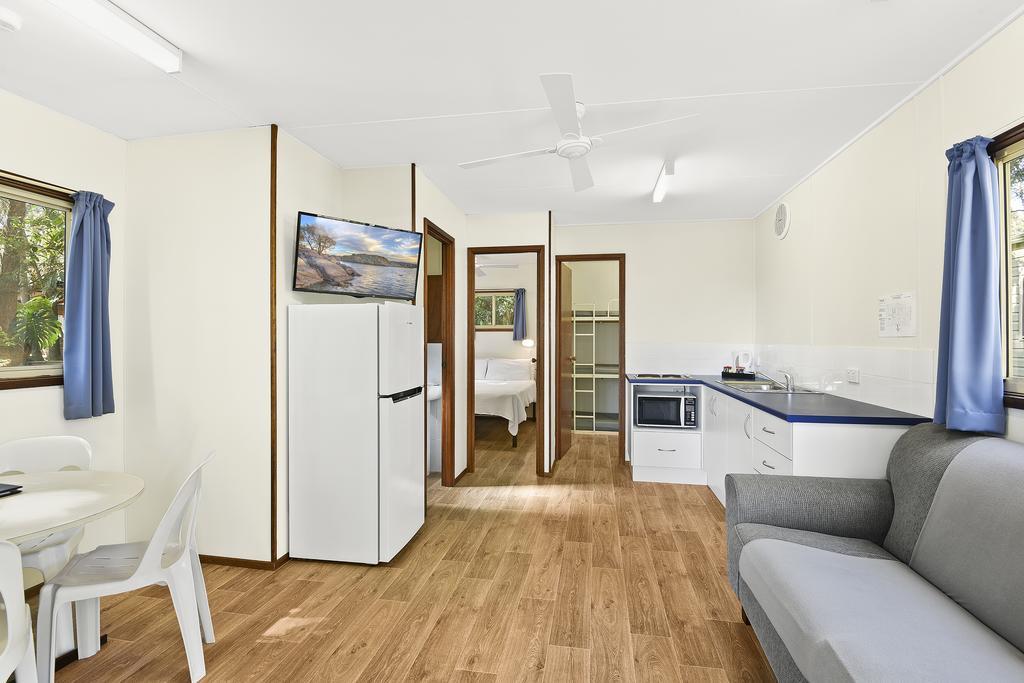 Flynns Beach Caravan Park ميناء ماكواري المظهر الخارجي الصورة