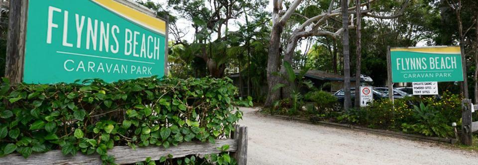 Flynns Beach Caravan Park ميناء ماكواري المظهر الخارجي الصورة